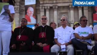 Guatemaltecos marchan por la vida y la familia [upl. by Athenian]