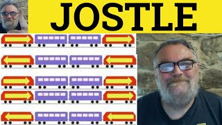 Jostle Meaning  Jostle Examples  Jostle Definition  Verbs  Jostle Explained  Jostle [upl. by Ardnola]