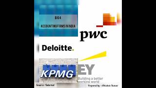 Big Four Accounting Firms in India [upl. by Eram]