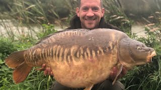 Coking Farm Oak Lake 46LB CARP CAUGHT BIGGEST CARP IN THE LAKE [upl. by Tabina]