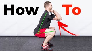 How To Front Squat WAYS TO KEEP YOUR CHEST UP [upl. by Arny802]