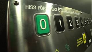 Sweden Stockholm Huddinge Centrum Sjödalsvägen 14 HISS ELTEKNIK elevator [upl. by Winthrop413]