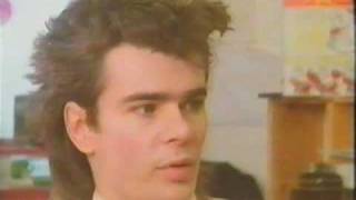 Nik Kershaw Interview 1984 part two from Belfast TV recording [upl. by Brunhilda]