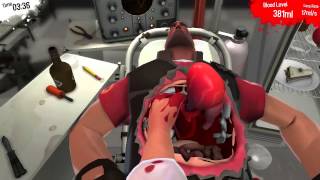 Surgeon Simulator 2013 Special  TF2 Meet The MEDIC หมอมาเอง อูเบอร์เว้ย งุงิ [upl. by Marl]