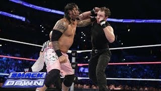 The Usos vs Dean Ambrose amp Seth Rollins  SmackDown Nov 1 2013 [upl. by Mcfarland348]