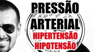 Pressão Arterial Hipertensão pressão alta e Hipotensão  Sistema Cardiovascular  VideoAula 055 [upl. by Attennyl622]