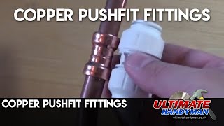 copper pushfit fittings [upl. by Boelter784]