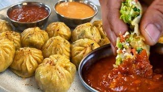 अब हरबार इसी तरहसे मोमोज बनाओगे बेस्ट रिज़ल्ट Veg Momos Recipe with Momos Chutney Easy Momo Recipe [upl. by Iosep]