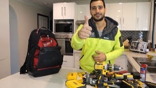 Best tool bag and basic tools for handyman contractor [upl. by Anerac]