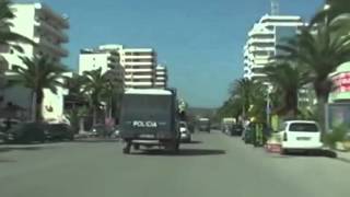 Vlorë përplasje me armë mes policisë dhe një grupi të personash [upl. by Rubliw]