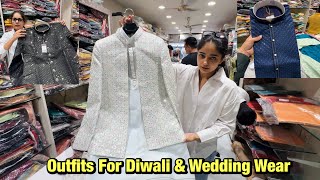 Diwali Outfits amp Wedding Wear in Budget  Men’s Kurta pyjama  Kurta Jackets amp Complete Ethnic Wear [upl. by Ventre]