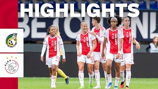 Two goals for Leuchter amp Hoekstra ⚽️⚽️  Highlights Fortuna Sittard  Ajax Vrouwen  Eredivisie [upl. by Halyk842]