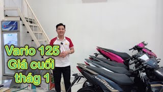 Giá xe Vario 125 cuối tháng 1  Nam hihi [upl. by Tiphani]