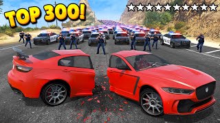 TOP 300 FUNNIEST FAILS IN GTA 5 Part 6 [upl. by Lotta29]