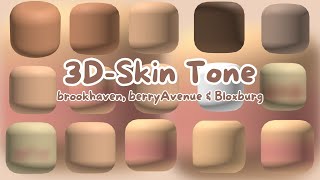 SKIN TONE FACE CODES PT2 BERRY AVENUE FACE CODES BLOXBURG CODES amp BROOKHAVEN RP [upl. by Llirrehs453]