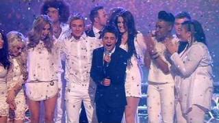 The X Factor 2009  Joe sings his winning single  Live Final itvcomxfactor [upl. by Artied]