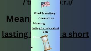 How to Pronounce Transitory in American Accent learnenglish learning [upl. by Barcot]