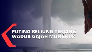 Angin Puting Beliung Terjang Daerah Waduk Gajah Mungkur Kab Wonogiri Jawa Tengah [upl. by Adnahsat]