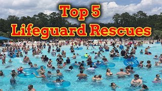 Top 5 Lifeguard Rescues [upl. by Aryan]