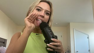 ASMR Eating My Blue Yeti Mic Mic Licklng Mouth Sounds for sleep [upl. by Dynah]