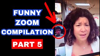 Zoom Fails and Funny Moments Hilarious Video Conference Mishaps Part 5 [upl. by Nate]