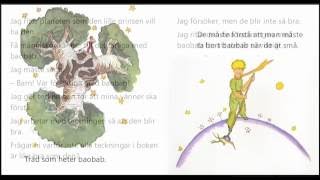 Ljudbok Den lille prinsen kapitel 5 Baobabträd [upl. by Ramirol]