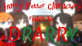 Harry Potter characters react to DRARRYREPOSTSecretly datingShort [upl. by Adnawyt359]