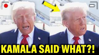 Watch Trump Realize KAMALA JUST OUTPLAYED HIM [upl. by Anabahs]