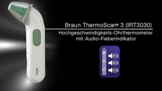 Braun ThermoScan® 3 OhrThermometer IRT3030 [upl. by Nahrut]