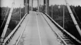 Tacoma Narrows Bridge Collapse 1940 [upl. by Suisyola]