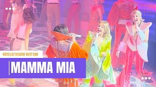 Mamma Mia West End London Novello Theatre tour of Box A closing songs Mazz Murray [upl. by Chandler]