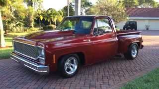 SOLD  1976 Chevrolet C10 Stepside Pickup Truck for sale by Auto Haus of Naples AutoHausFLcom [upl. by Ruel]