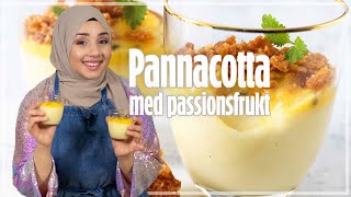 VIT CHOKLAD PANNACOTTA MED PASSIONSFRUKT amp KOKOS [upl. by Gregson143]