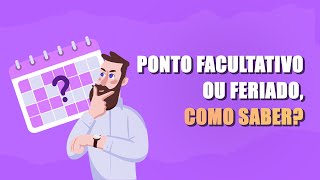 DepartamentoPessoal DOT8 l Explicando a diferença entre feriado e ponto facultativo 🤔 [upl. by Nnyrat]