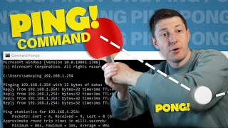 Ping Command Explained  Real World Example [upl. by Surovy]