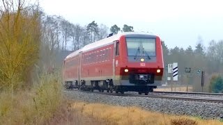 Dieseltriebwagen rund um Aulendorf  Eisenbahn [upl. by Reiss]