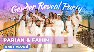 Afghan Gender Reveal Party of Parnian amp Fahim Tanweer  Baby vlog 4  Jawid Sharif  Duran Etemadi [upl. by Fantasia]