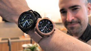 Samsung Galaxy Watch 3 41mm amp 45mm  Comparison amp Full Tour [upl. by Nylirret]