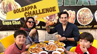 Golgappa Challenge On Food Street  Fatima Effendi  Kanwar Arsalan [upl. by Forbes161]