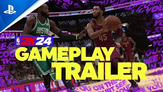 NBA 2K24  Powered by ProPLAY  PS5 Games [upl. by Eliam]