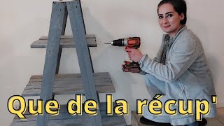 IDEES de meubles à faire soimême  100 récupération Fabrication maison [upl. by Cerell]