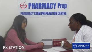 PEBC OSCE style practice station solving patient concern and communication skills tips by pharm prep [upl. by Oninotna]