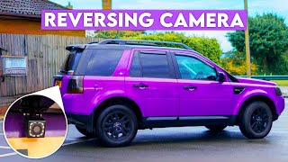 Fitting a REVERSING CAMERA Into My FREELANDER 2 [upl. by Delle]