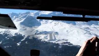 2011 Courchevel CVF LFLJ Landing RWY 22 [upl. by Sherry]