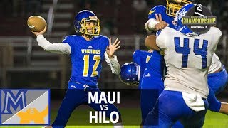 Vikings set up return trip to defend title  SL Replay  Maui vs Hilo Nov 9 2018 [upl. by Agata]