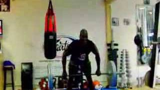 Alain Ngalani Martial Arts Training  Warm up and Squats [upl. by Camile705]