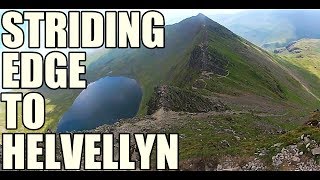 STRIDING EDGE TO HELVELLYN  Step by step [upl. by Champagne]