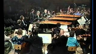 Mozart  Concerto for 3 pianos K242 Schiff Barenboim amp Solti [upl. by Ettenyl]