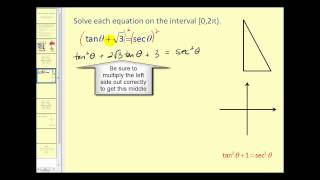 Solving Trigonometric Equations III [upl. by Gabriellia]