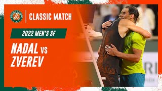 Nadal vs Zverev 2022 Mens semifinal  RolandGarros Classic Match [upl. by Murial]